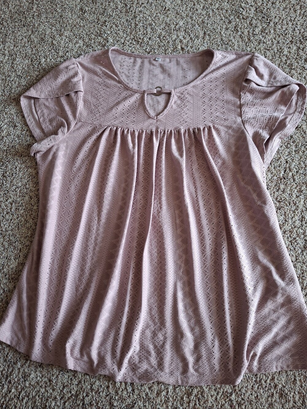 Unbranded Womens XL Mauve Top